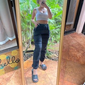 PacSun Fleece Cargo Joggers